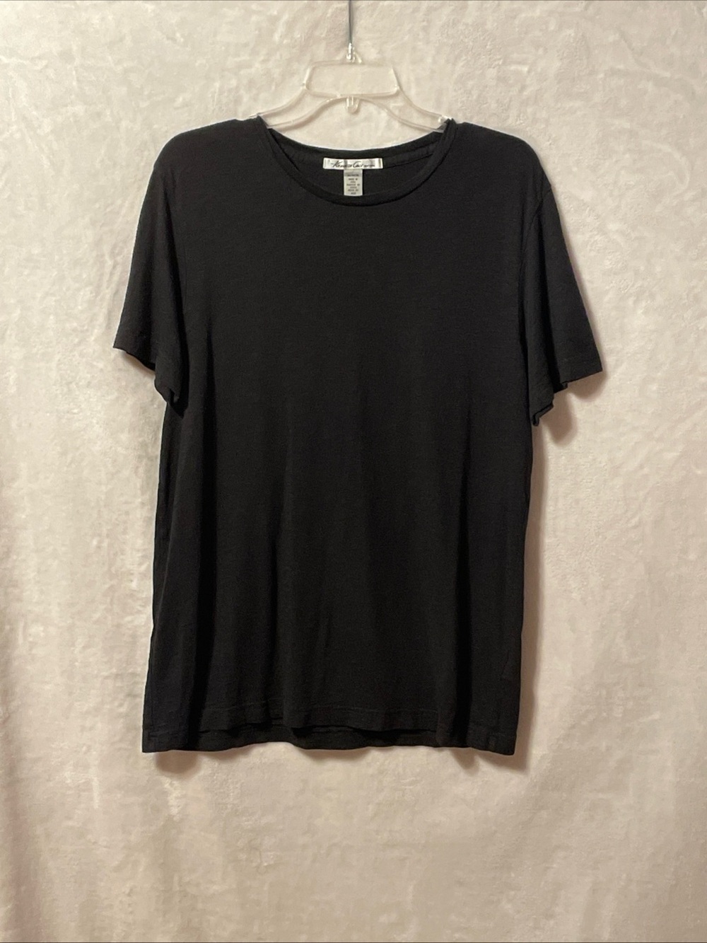 Kenneth Cole New York Black Short Sleeve Crewneck T-Shirt